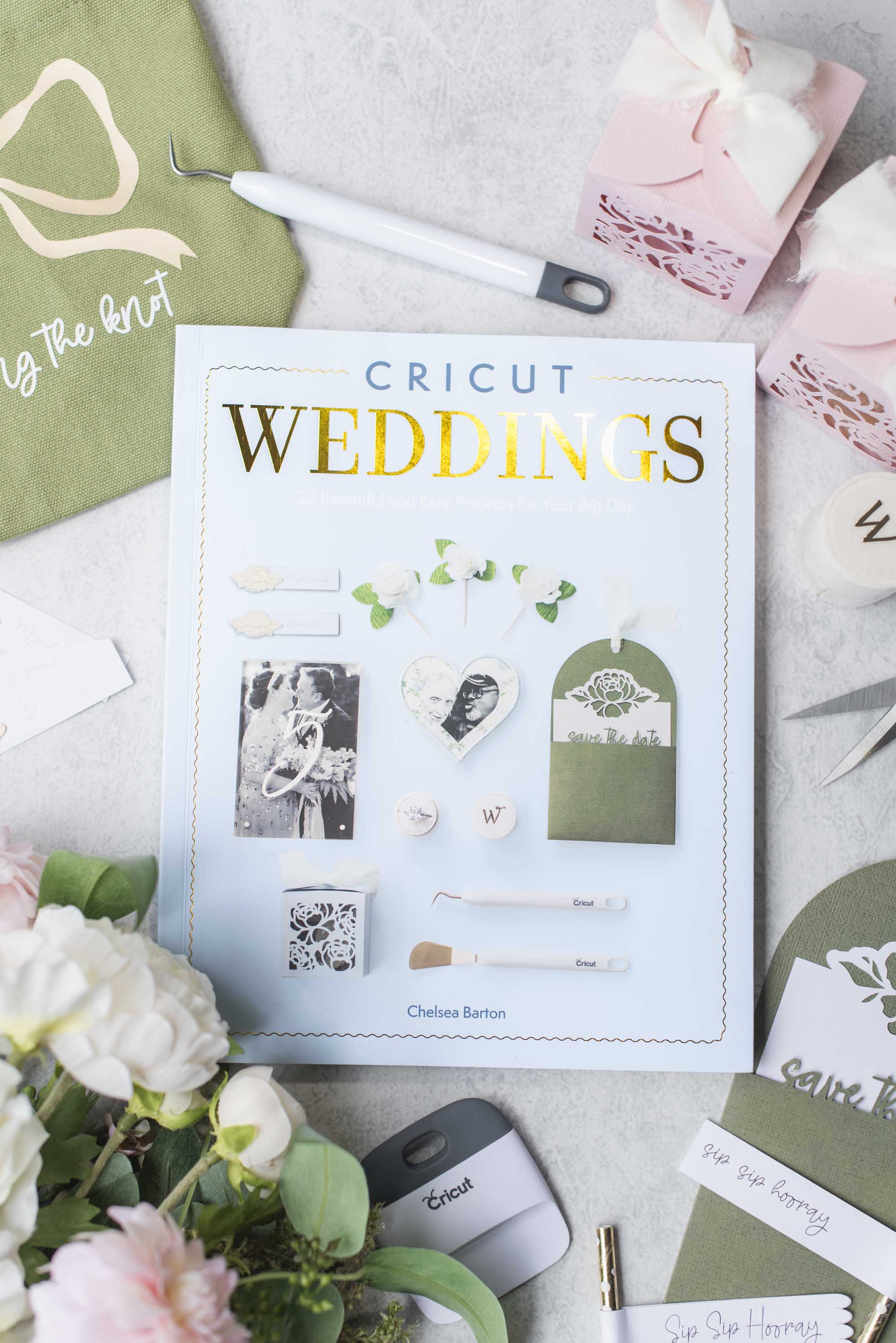 Cricut Weddings book by Chelsea Barton