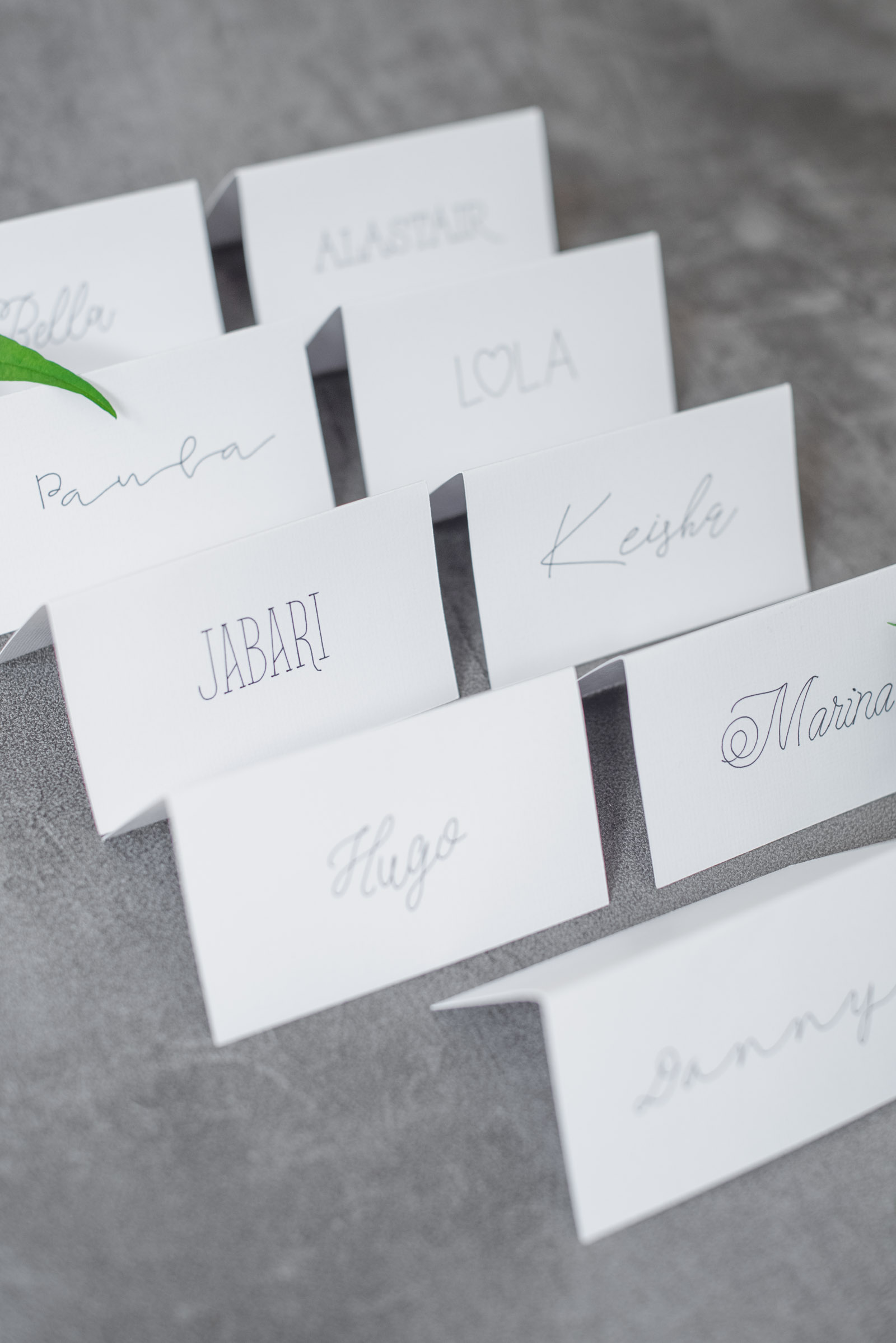 How to write your wedding place cards with your Cricut machine and Cricut pens