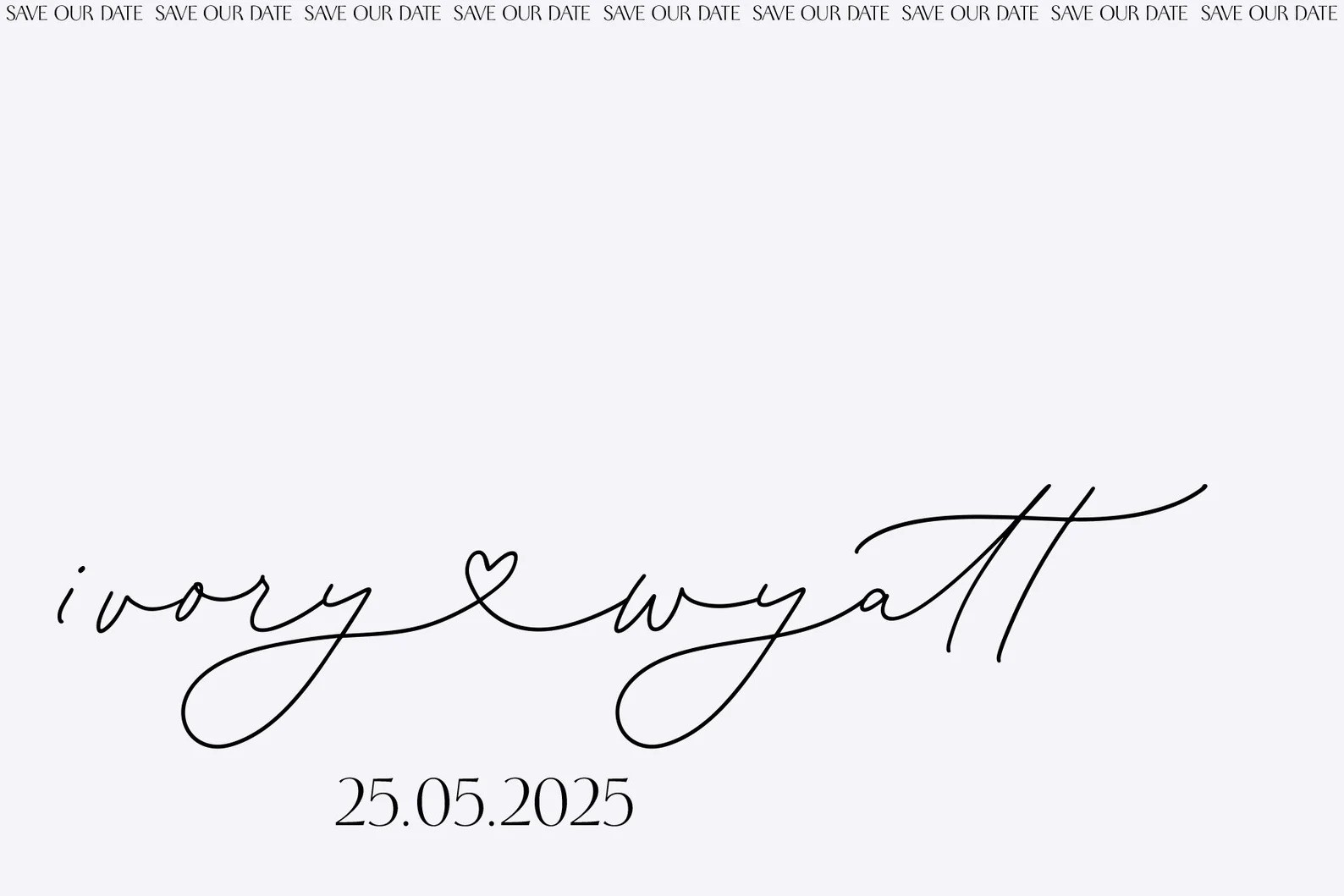 Pretty Cricut wedding fonts