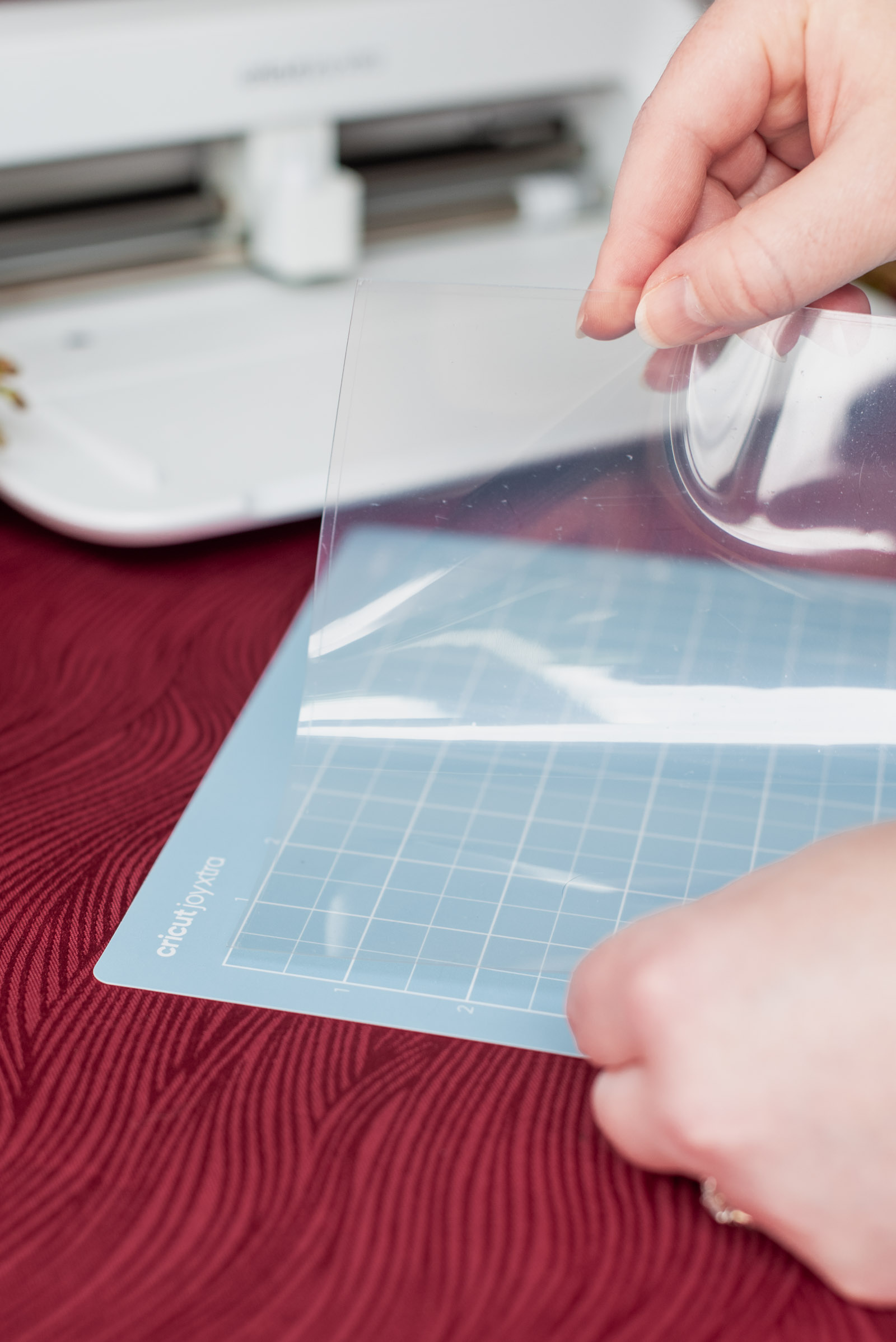 Everything you need to know about cutting acetate for a cake stencil with Cricut