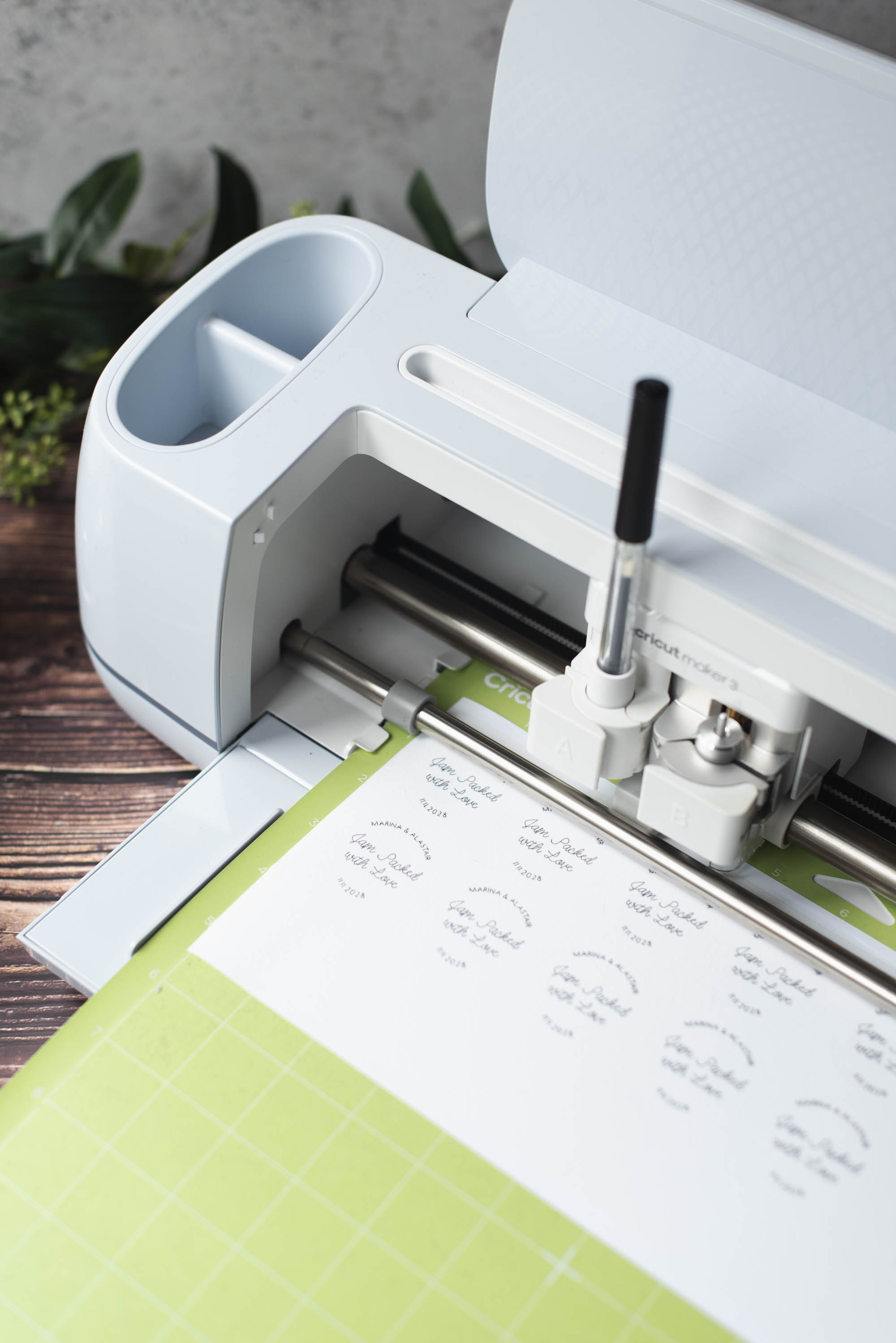 Wedding favors with dissolvable labels for earth friendly wedding idea