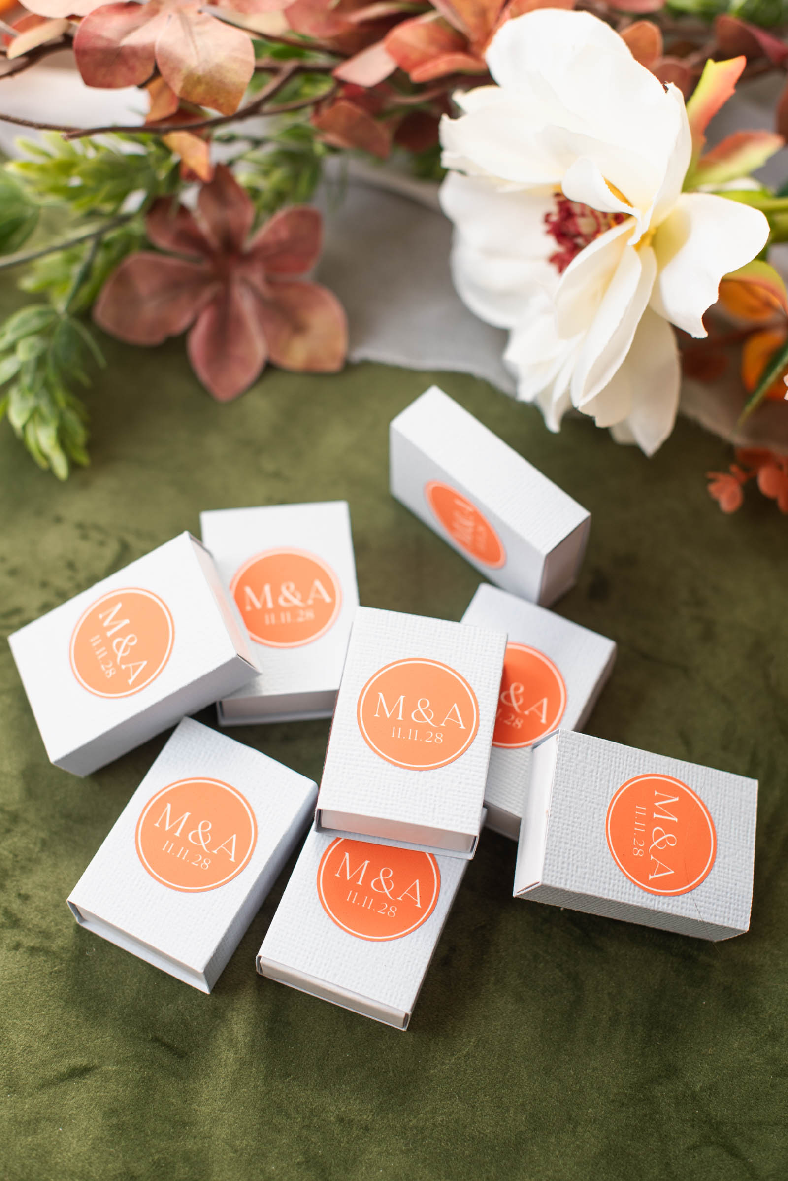 How to DIY a wedding matchbox favor your guests will love