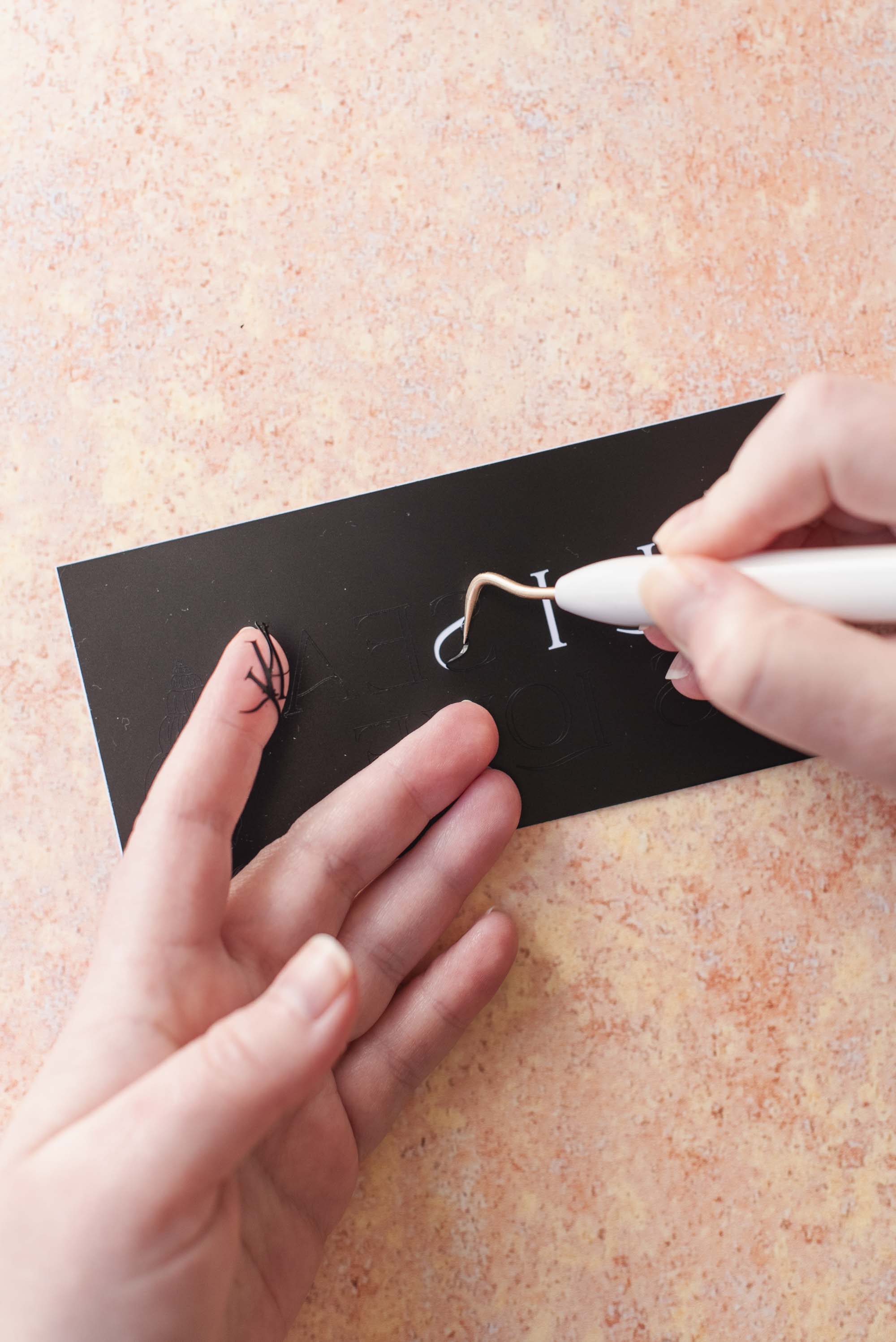 How to screen print with Cricut vinyl stencil