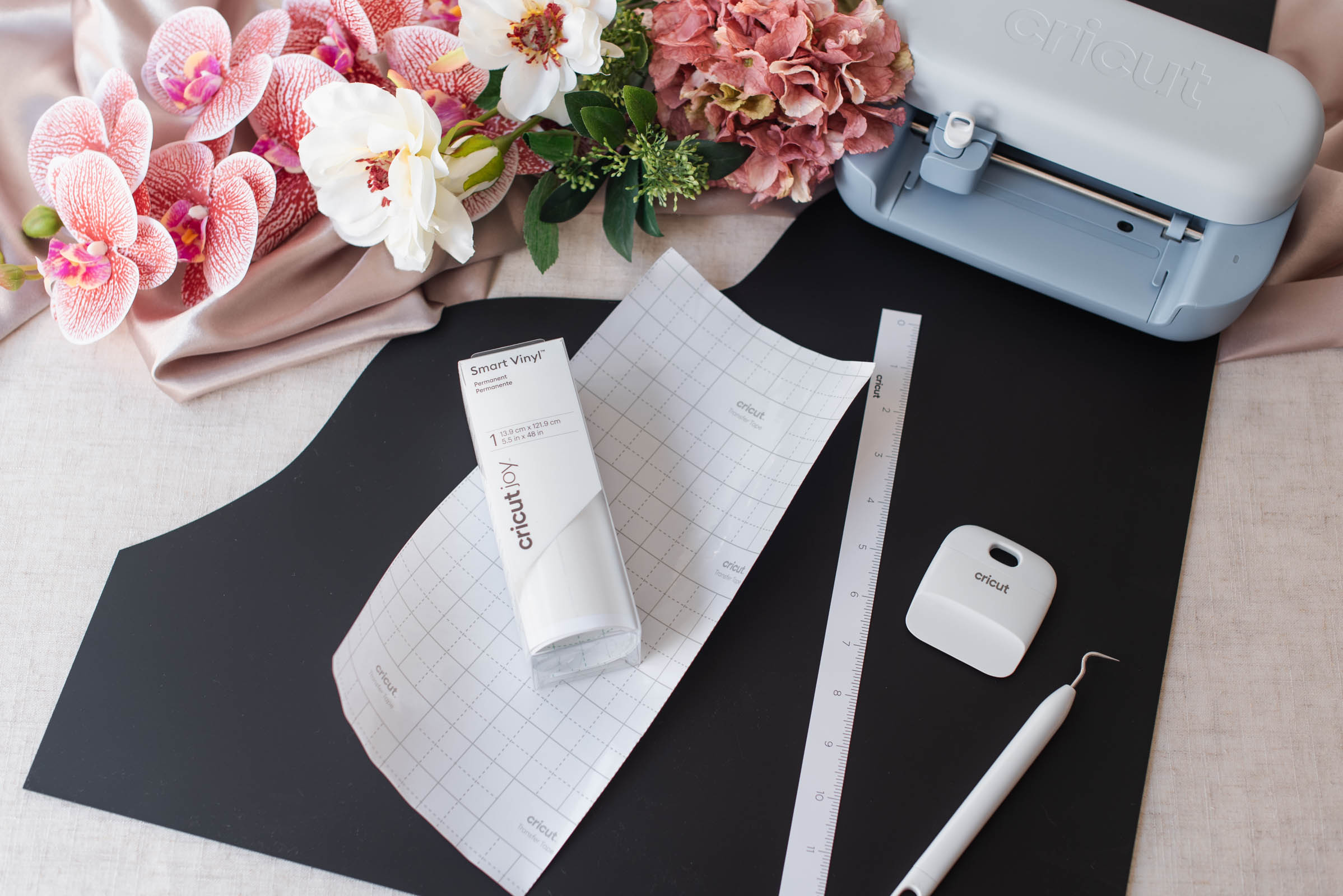 Materials you need to make an acetate cake stencil for your wedding engagement party