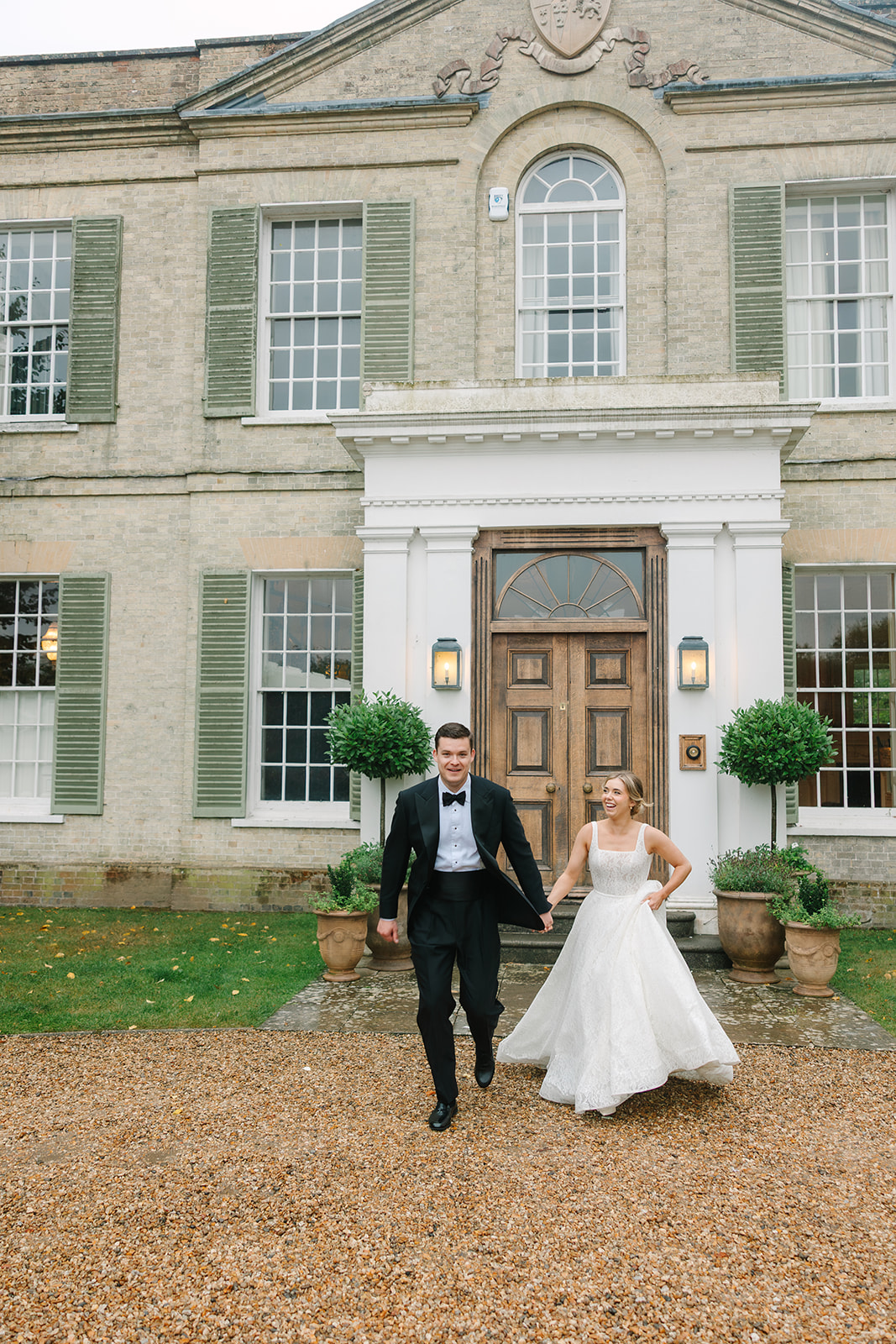 Destination wedding day at Findon Place in Sussex England