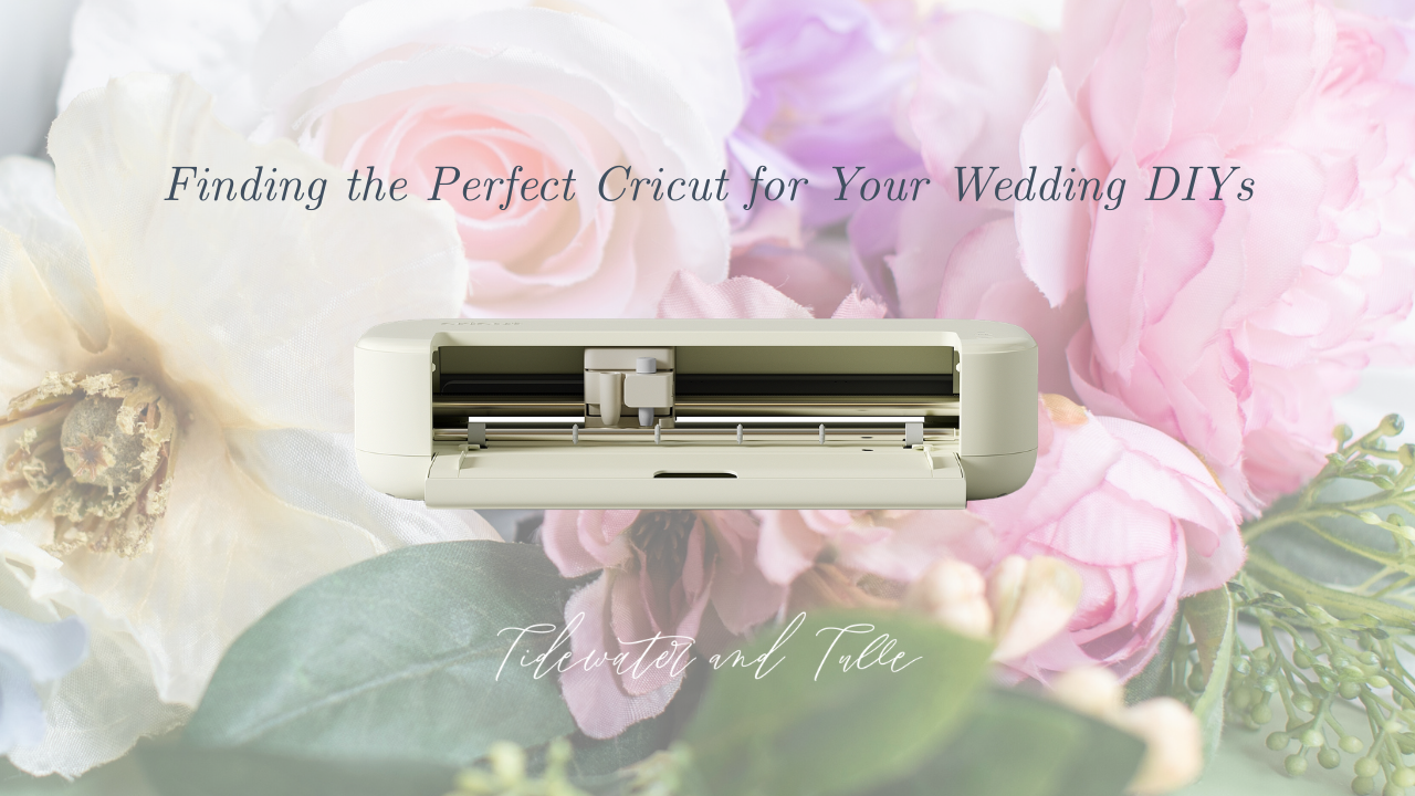 Cricut Explore 5 wedding ideas