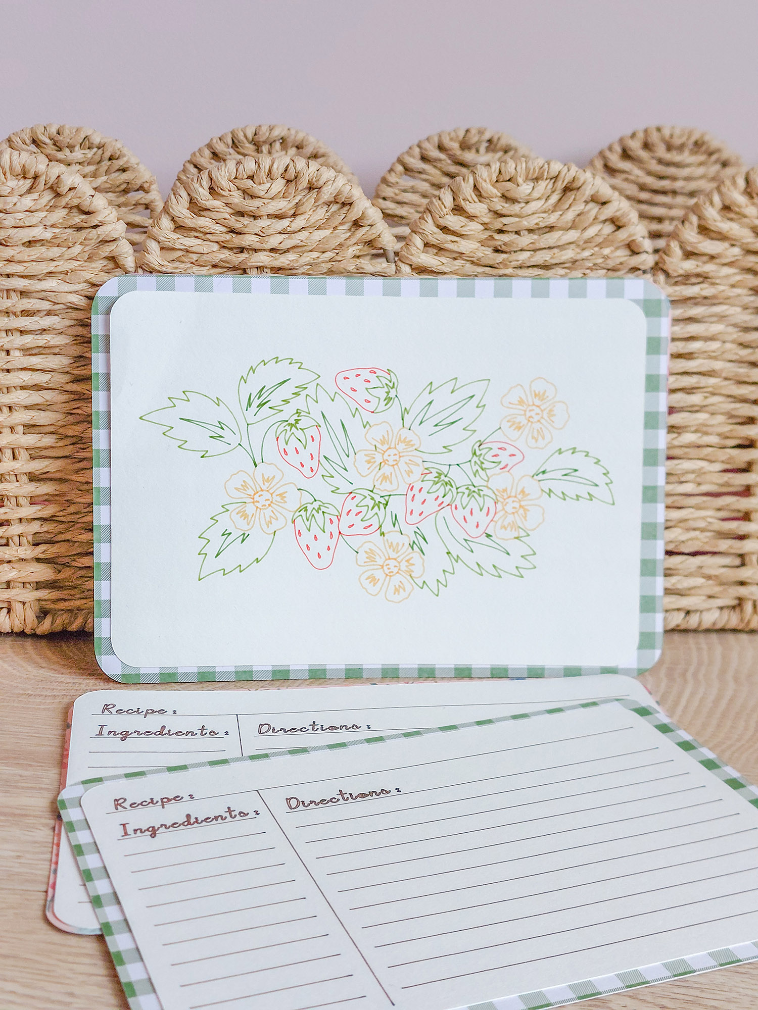 Personalized Cricut recipe cards for thoughtful wedding gift