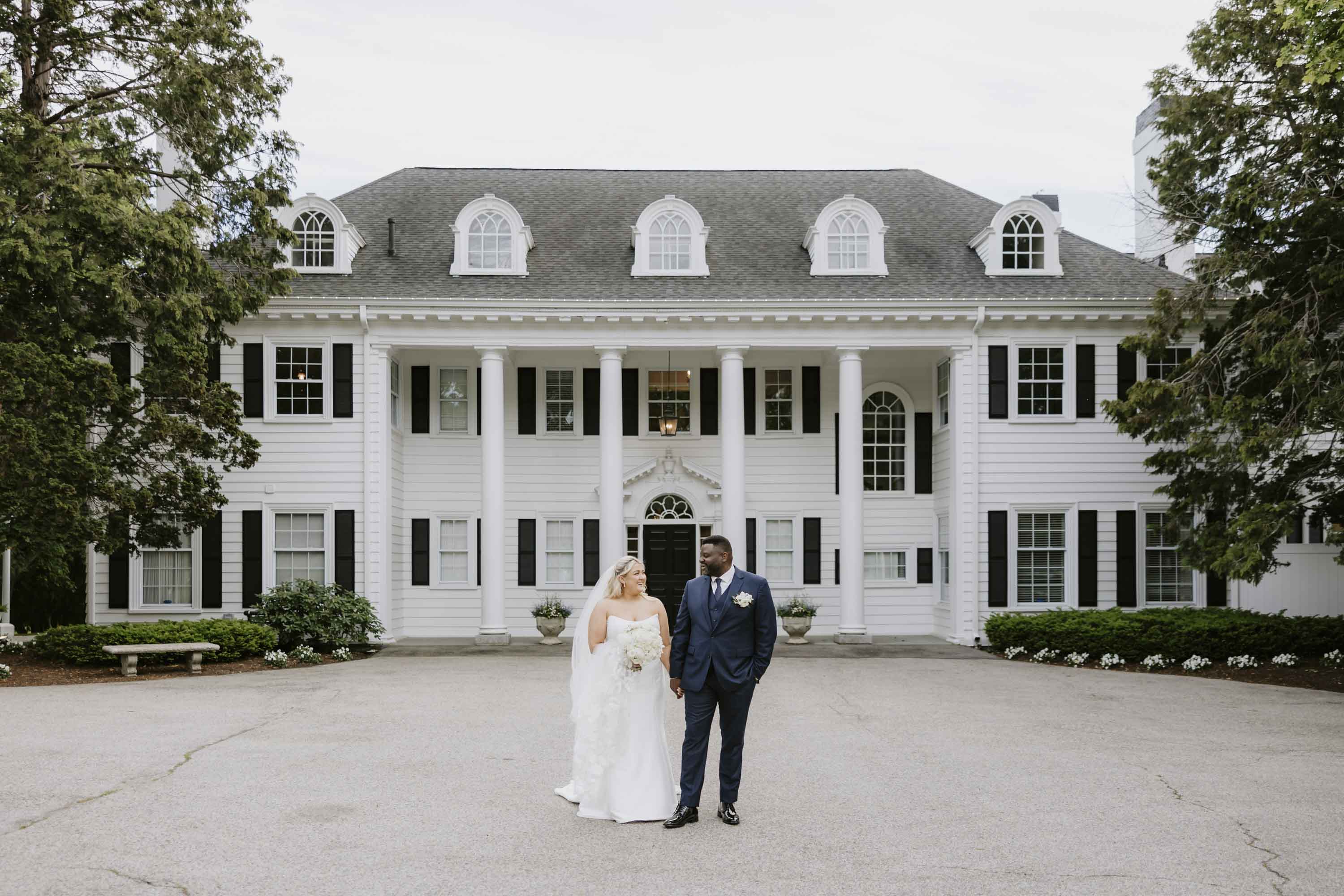 Wedding day at Floriana at the Hellenic Center in Massachusetts