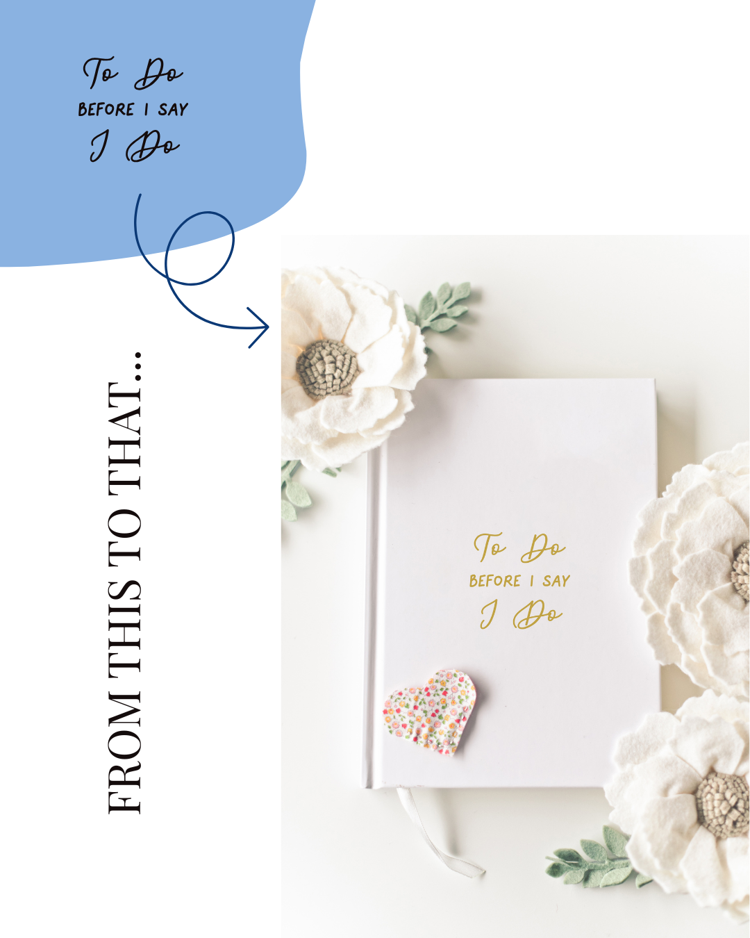 Wedding planning notebook decal SVG file
