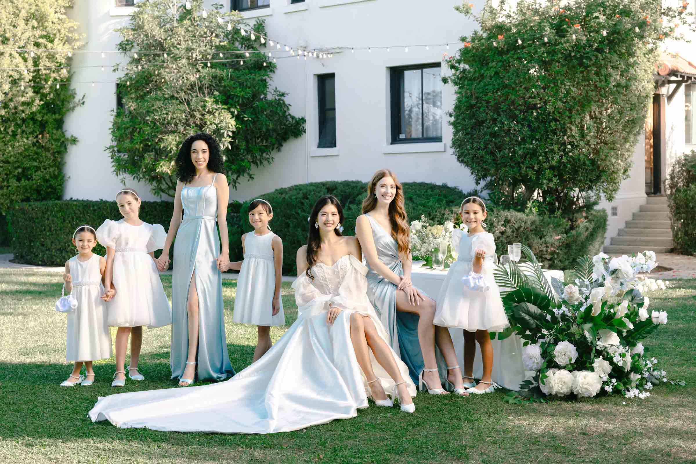 Comfortable wedding shoes for brides and bridesmaids from Kailee P