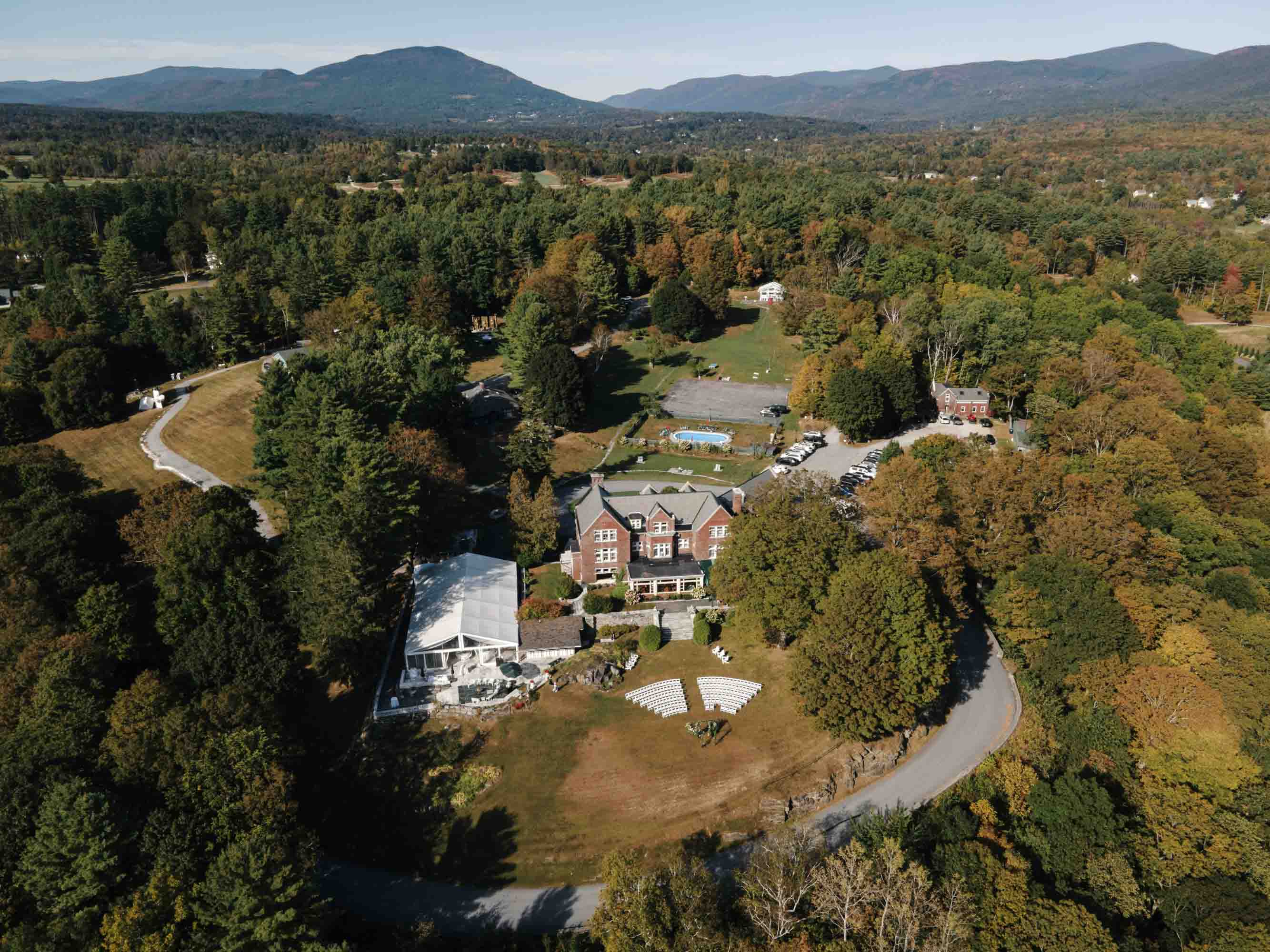 The Wilburton historic wedding venue in Vermont